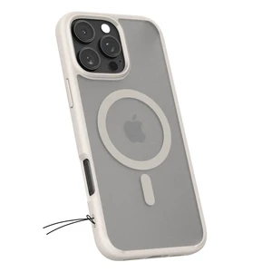 Бежевий напівпрозорий чохол Spigen Ultra Hybrid Mag для iPhone 16 Pro Max - Фото 6