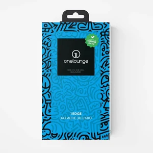 Захисне скло oneLounge 1Edge Full 3D DustProof для iPhone 14 Pro Max - Фото 3