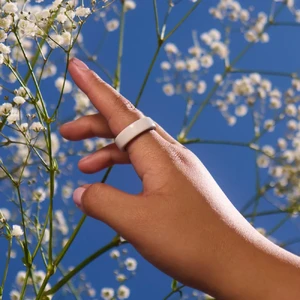 Розумне кільце Oura Ring 4 Ceramic Cloud Size 5 - Фото 2