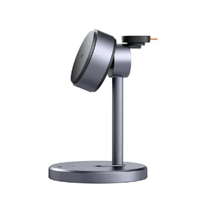 Док-станція Mcdodo MagQ Qi2 3-in-1 Charging Stand MagSafe 15W для iPhone | AirPods | Apple Watch - Фото 3