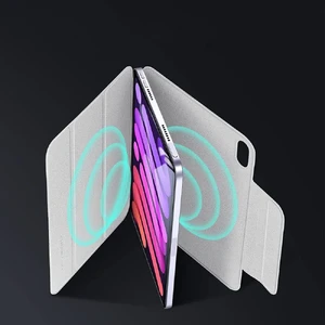 Магнітний чохол-книжка ESR Rebound Magnetic with Clasp Gray для iPad mini 6 (2021) - Фото 6