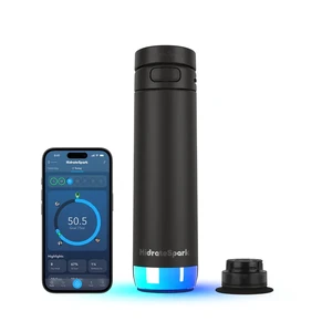 Умная бутылка для воды HidrateSpark PRO 2 Smart Bottle Chug Black 621 мл - Фото 6