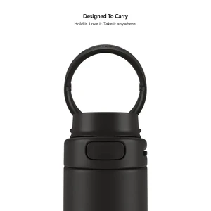 Умная бутылка для воды HidrateSpark PRO 2 Smart Bottle Straw Black 621 мл - Фото 5