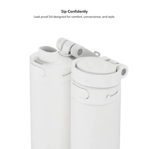 Умная бутылка для воды HidrateSpark PRO 2 Smart Bottle Chug White 621 мл - Фото 3