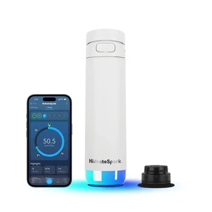 Розумна пляшка для води HidrateSpark PRO 2 Smart Bottle Straw White 621 мл - Фото 6