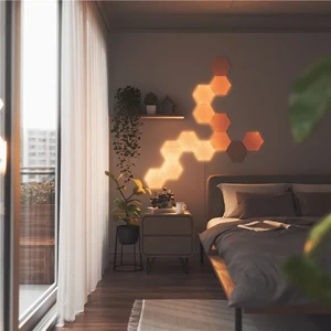 Розумна система освітлення Nanoleaf Elements Hexagons Starter Kit Apple HomeKit (13 модулів) - Фото 3