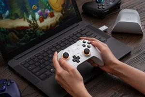 Бездротовий геймпад 8BitDo Ultimate 2 для Windows / Android з TMR джойстиком та ефектом Холла / тактильними тригерами White - Фото 7