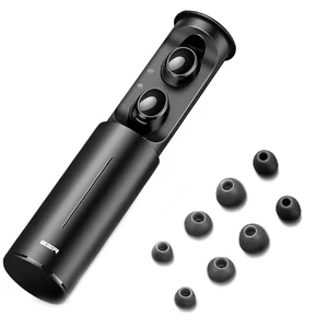 Бездротові навушники ESR Bluetooth Earphones T1 Black з зарядним кейсом - Фото 7