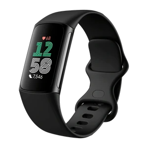Фітнес-браслет Fitbit Charge 6 Obsidian/Black Aluminum - Фото 2