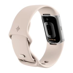 Фітнес-браслет Fitbit Charge 6 Porcelain/Silver Aluminum - Фото 3
