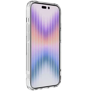 Прозорий чохол Nillkin Nature TPU Pro White для iPhone 15 Pro Max - Фото 5
