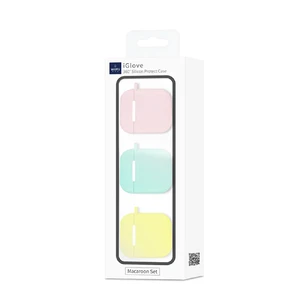 Набір чохлів Wiwu iGlove Macaron Light Pink | Light Blue | Light Yellow для AirPods (3 шт.)