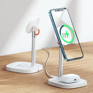 Беспроводная скоростная зарядная станция Mcdodo 2 в 1 MagSafe для iPhone | AirPods - Фото 6
