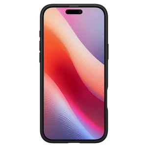 Прозрачный черный чехол Spigen Crystal Hybrid для iPhone 16 Pro Max - Фото 12