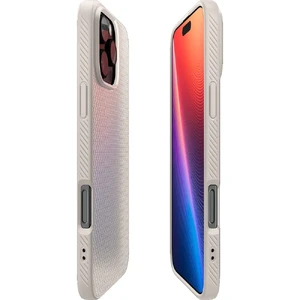 Бежевий чохол Spigen Liquid Air для iPhone 16 Pro - Фото 6