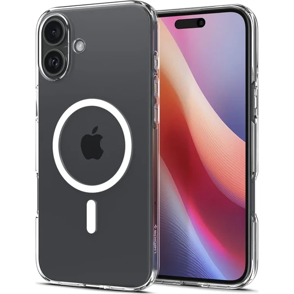 Прозорий чохол Spigen Liquid Crystal Mag для iPhone 16 Plus MagSafe