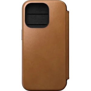 Чехол-книжка с MagSafe Nomad Modern English Tan для iPhone 15 Pro - Фото 2