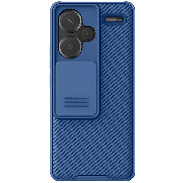 Противоударный чехол Nillkin CamShield Pro Blue для Xiaomi Redmi Note 13 Pro+ 5G в Одессе