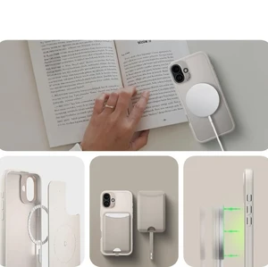 Бежевый чехол Spigen Cyrill Kajuk Mag MagSafe для iPhone 16 - Фото 14