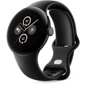 Смарт-часы Google Pixel Watch 2 Matte Black Aluminum Case с Obsidian Active Band 41 mm