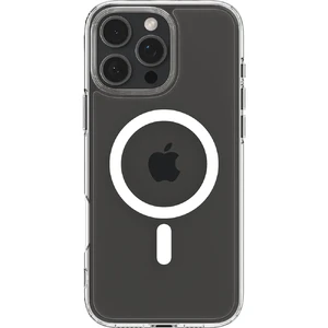 Прозрачный белый чехол Spigen Crystal Hybrid Mag для iPhone 16 Pro Max - Фото 2