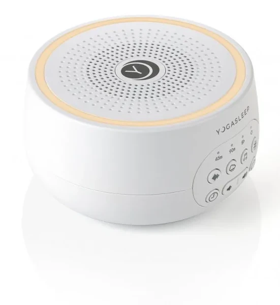 Генератор білогу шуму з нічником та таймером для сну та релаксації Yogasleep Dreamcenter White