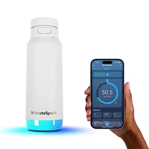 Умная бутылка для воды HidrateSpark PRO 2 Smart Bottle Straw White 946 мл - Фото 2