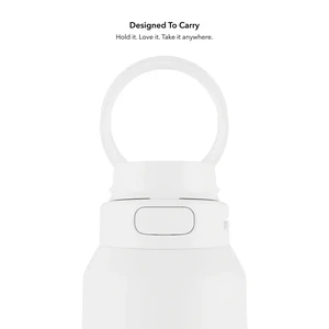 Умная бутылка для воды HidrateSpark PRO 2 Smart Bottle Straw White 946 мл - Фото 4