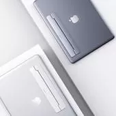 Алюмінієва підставка Baseus Papery Notebook Holder для MacBook - Фото 5