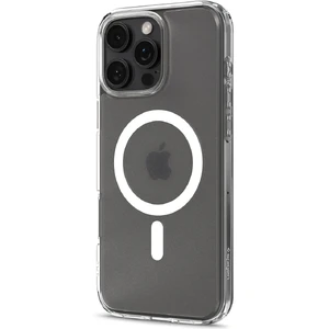 Полупрозрачный белый чехол Spigen Ultra Hybrid Mag для iPhone 16 Pro - Фото 3