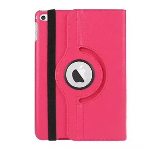 Кожаный чехол 360 iLoungeMax Rotating для iPad mini 4 Розовый - Фото 2
