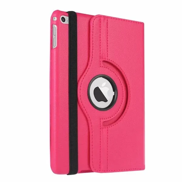Шкіряний чохол 360 iLoungeMax Rotating для iPad mini 4 Рожевий