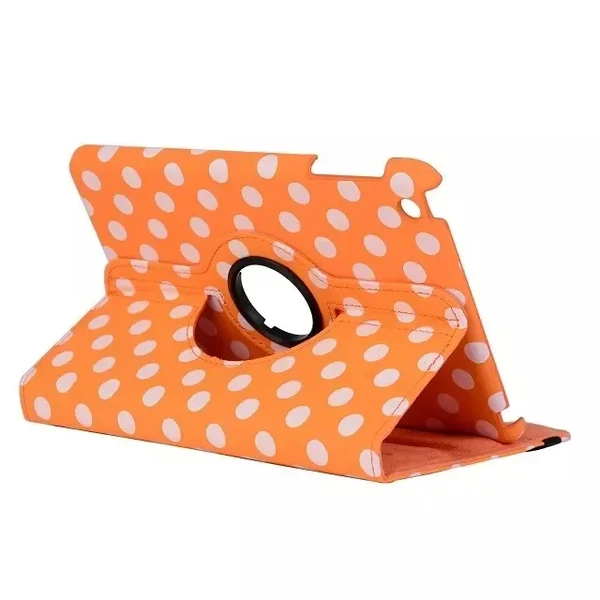 Чохол 360 iLoungeMax Polka Dots Помаранчевий для iPad mini 4
