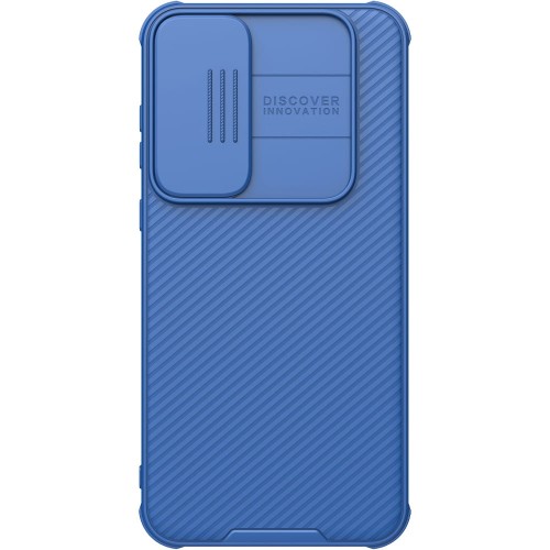 Противоудачный чехол со шторкой для камеры Nillkin CamShield Pro Blue для Galaxy A55 5G в Мукачево