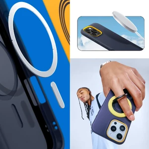 Гранатово-жовтий чохол Spigen Caseology Nano Pop Mag для iPhone 16 Pro Max - Фото 12
