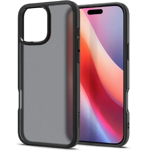 Півпрозорий чорний чохол Spigen Ultra Hybrid для iPhone 16 Pro Max - Фото 3