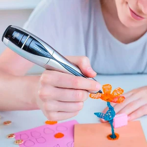 Запасные холодные чернила для 3D-ручки CreoPop Starter Glittering Ink - Фото 3