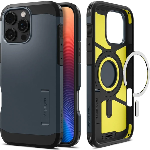 Синій чохол Spigen Tough Armor Mag для iPhone 16 Pro Max в Одесі