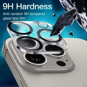 Защитное стекло на камеру iLoungeMax Camera Protective Tempered Glass для iPhone 16 - Фото 2