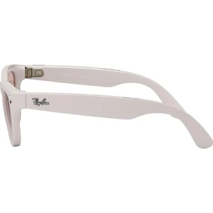 Умные очки Ray-Ban Meta Skyler, Shiny Chalky Gray / Cinnamon Pink - Фото 4