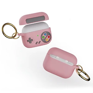 Силіконовий чохол для AirPods 3 з кільцем | iLoungeMax 3D Game Console Pink - Фото 2