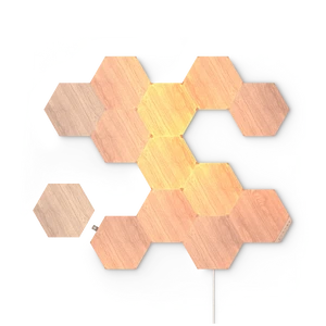 Розумна система освітлення Nanoleaf Elements Hexagons Starter Kit Apple HomeKit (13 модулів) NL52-K-3002HB-13PK - Фото 1