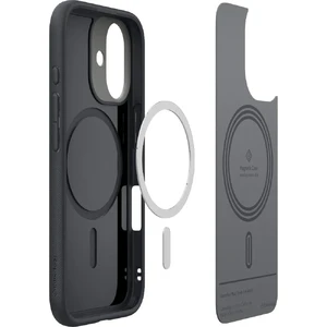 Черно-серый чехол Spigen Caseology Nano Pop MagSafe для iPhone 16 - Фото 7