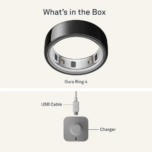 Умное кольцо Oura Ring 4 Black Size 13 (open box) - Фото 8