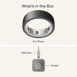 Розумне кільце Oura Ring 4 Stealth Size 11 (no box) - Фото 8