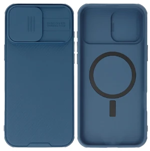Синій магнітний чохол Nillkin CamShield Pro для iPhone 16 Pro Max MagSafe - Фото 2