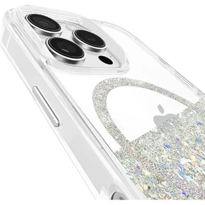 Прозрачный чехол с серебром Case-Mate Karat MagSafe для iPhone 16 Pro - Фото 8