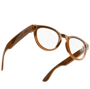 Фотохромні розумні окуляри Ray-Ban Meta Headliner, Shiny Caramel / Clear / Sapphire Transitions - Фото 4