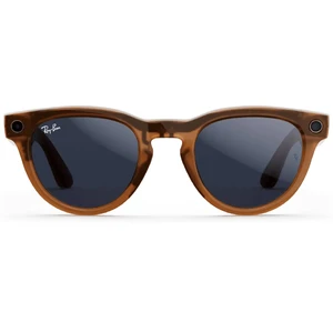 Фотохромні розумні окуляри Ray-Ban Meta Headliner, Shiny Caramel / Clear / Sapphire Transitions - Фото 3