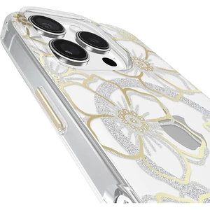 Прозорий чохол зі срібно-золотими елементами Case-Mate Floral Gems Mag для iPhone 16 Pro - Фото 8
